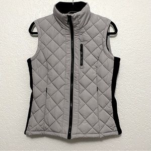 Andrew Marc- Gray Comfy Cozy Puffer Vest- Size Small